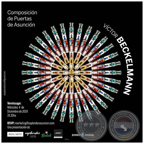 Composición de Puertas de Asunción - Exposición de Víctor Beckelmann - Miércoles, 04 de Diciembre de 2019
